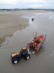 20130310 Lifeboat tracktor at Porthcawl harbour